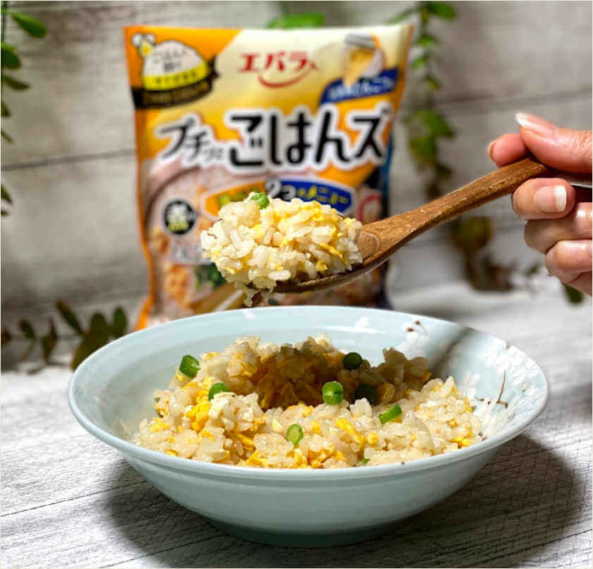 コストコ【プチッとごはんズ】エバラの人気商品のプチッとシリーズ！ごはんと卵で簡単調理できるんですよ。 行っとく！