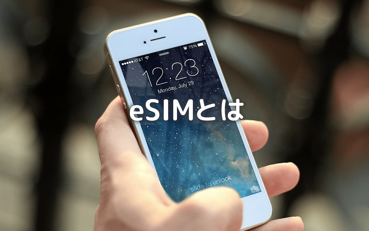 eSIM（イーシム）とは？iPhoneでも使える？