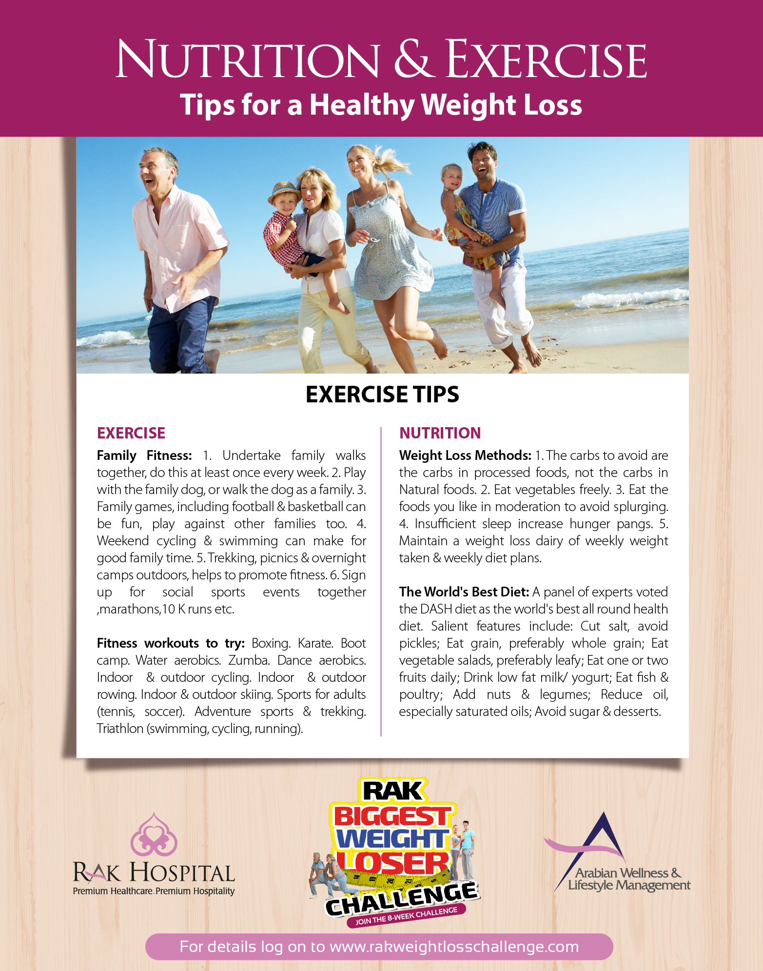 RAK Biggest Weight Loser Challenge