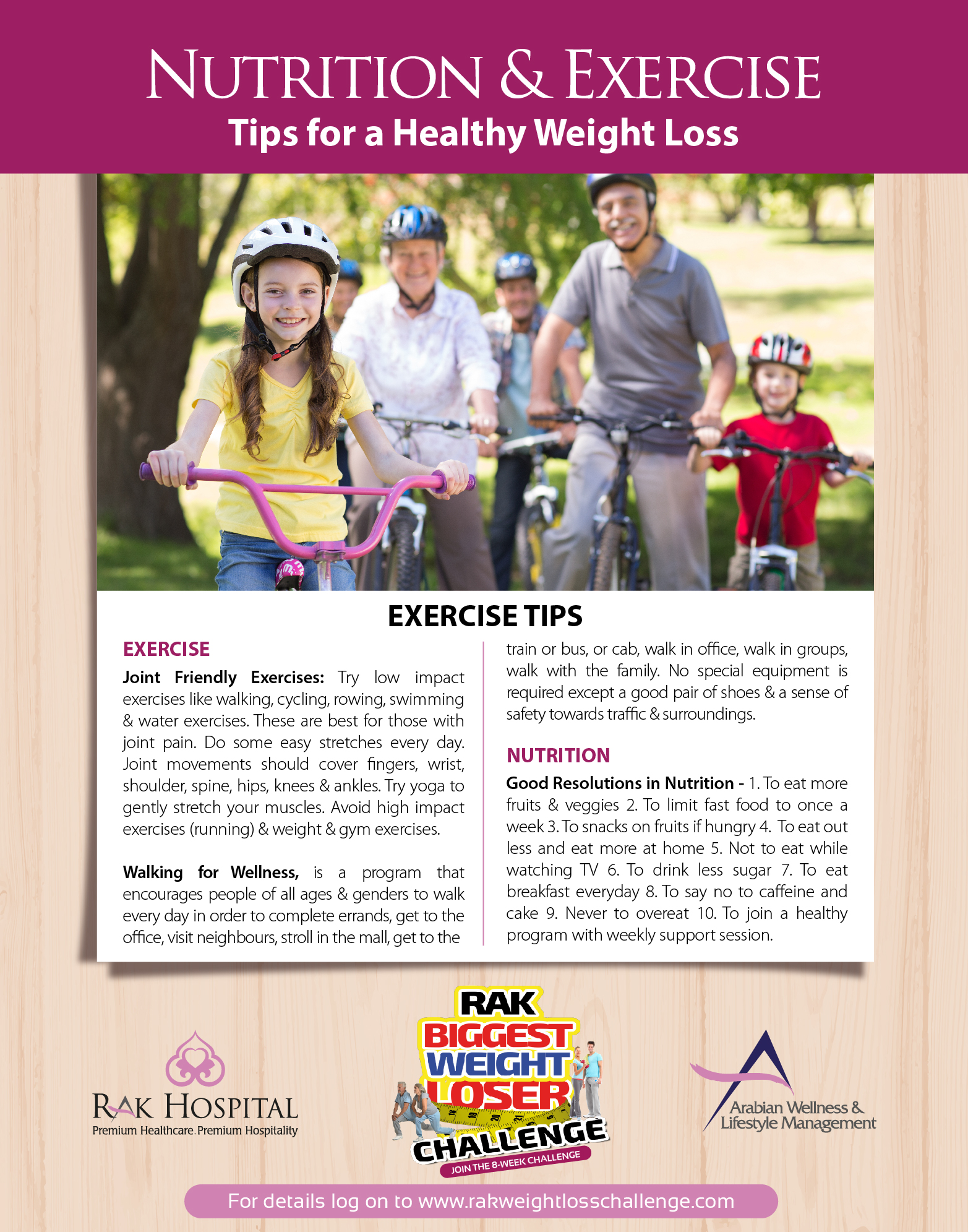 RAK Biggest Weight Loser Challenge