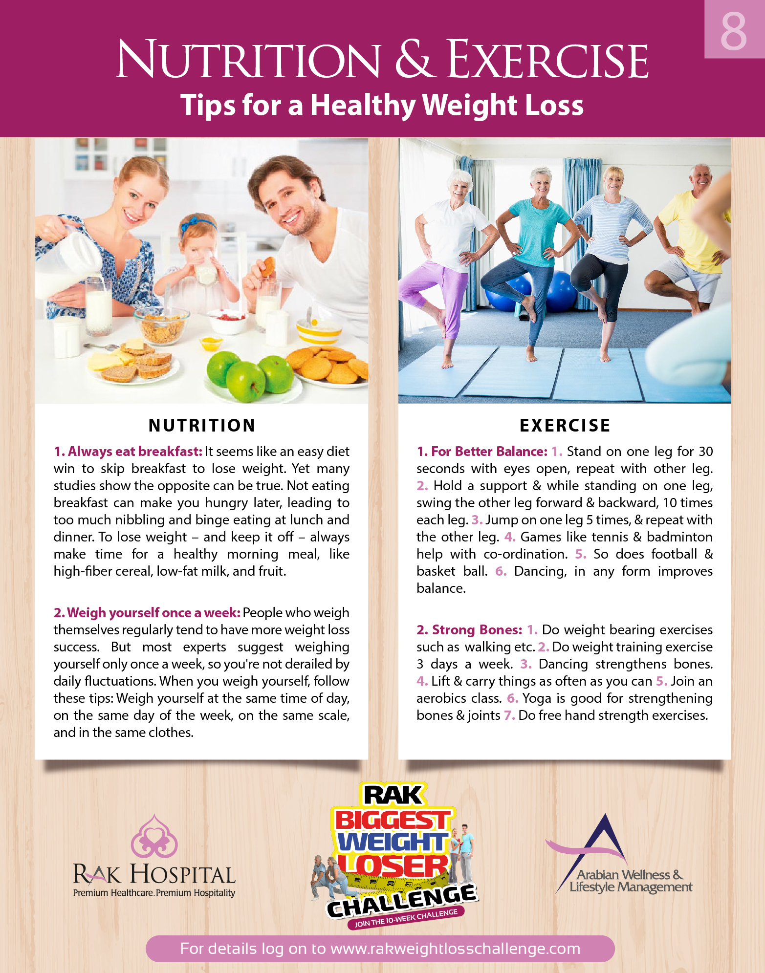 RAK Biggest Weight Loser Challenge