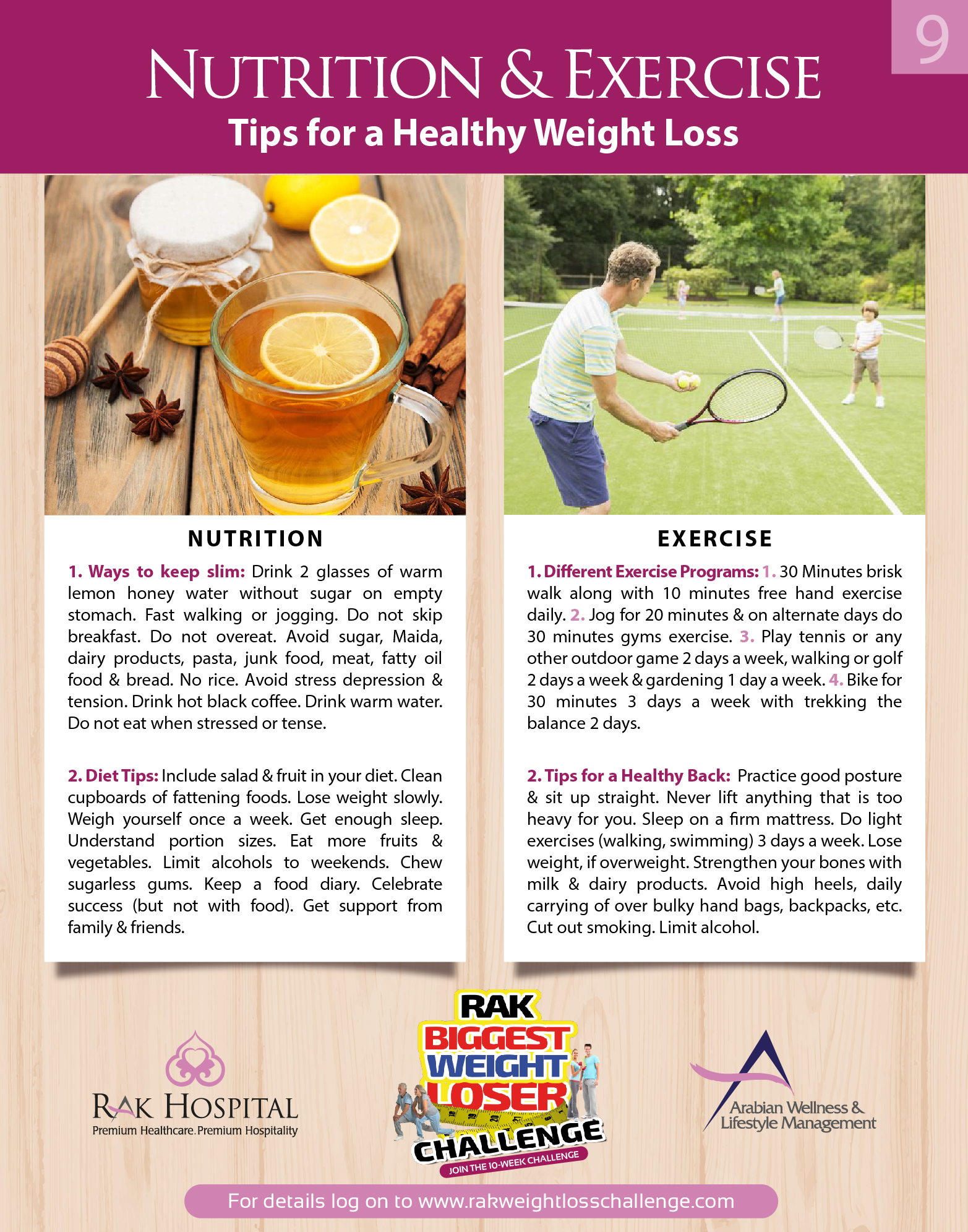 RAK Biggest Weight Loser Challenge