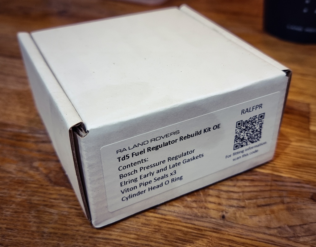 Td5 Fuel Pressure Regulator Repair Kit RA Land Rovers Ltd