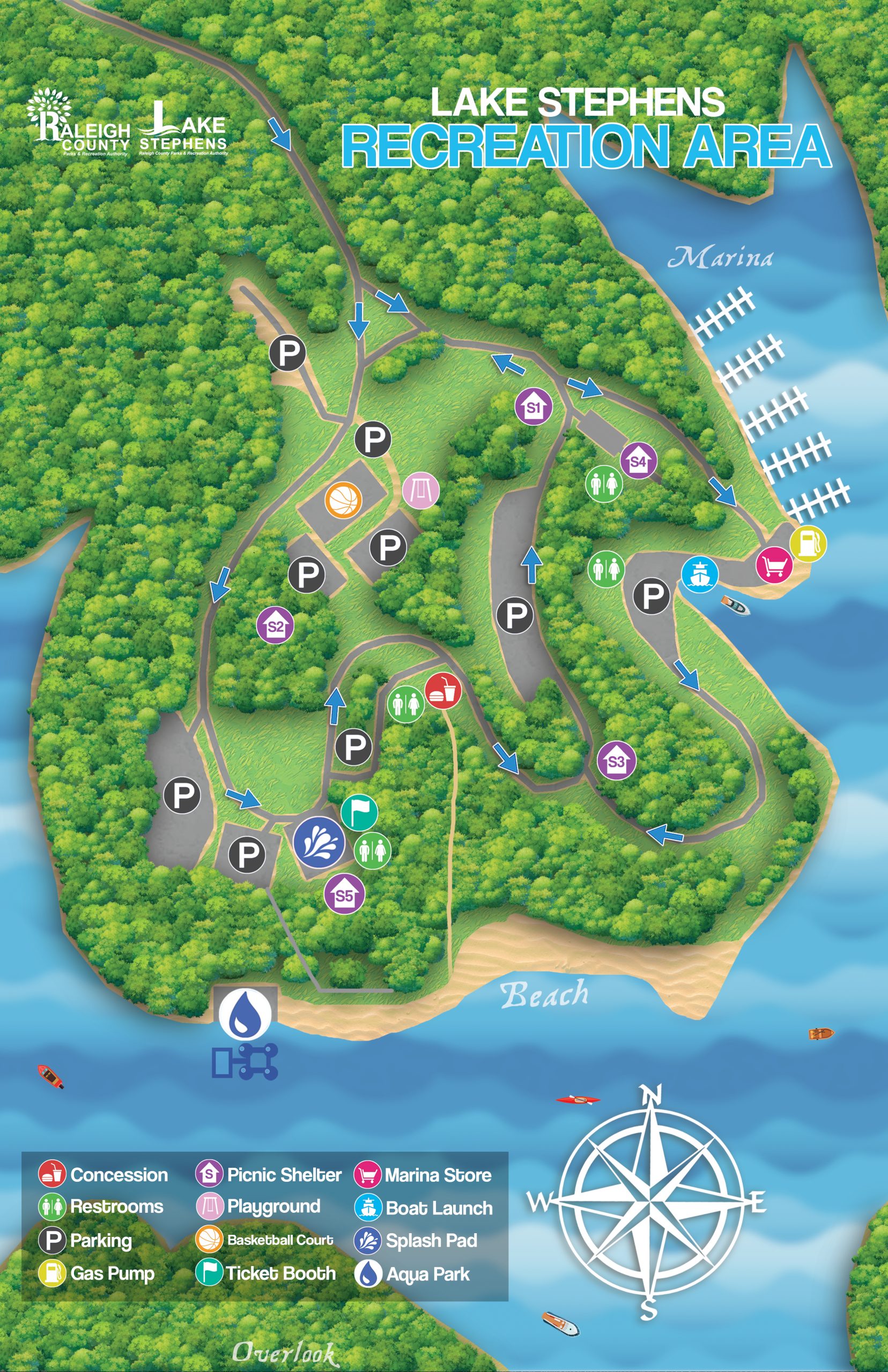 Splash Pad Raleigh County Parks & Rec