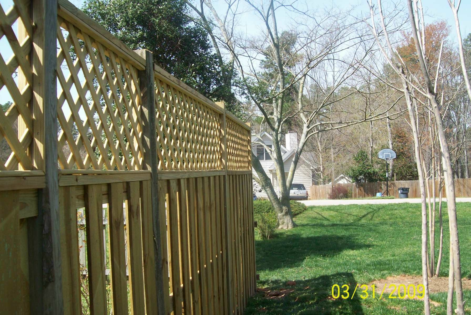 Raleigh fence builders
