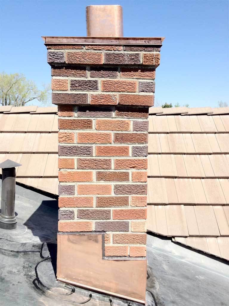 Raleigh Roofing and Restoration Chimney Caps/Shroud Tuck Pointing