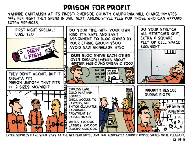 Prison for Profit Ted Rall's Rallblog