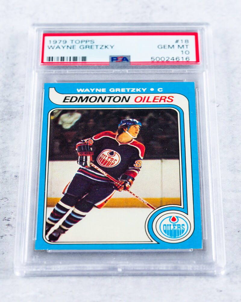 1979 Topps Wayne Gretzky 18 Rookie Card Rally Alternative Asset Investment