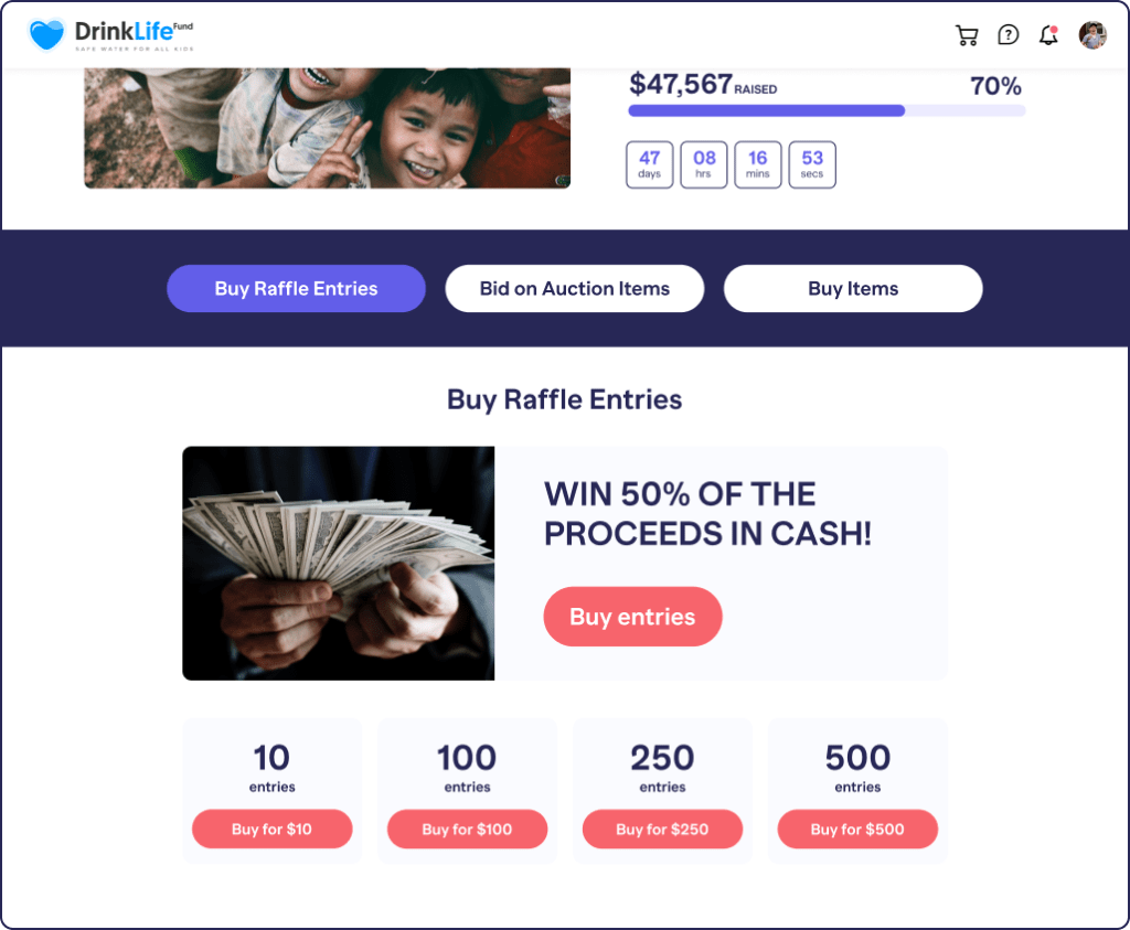 How to Run a Virtual 50/50 Raffle The Definitive Guide RallyUp
