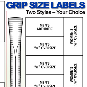 Golf Grip Size Chart, Club Building 101 A Guide To The Things That