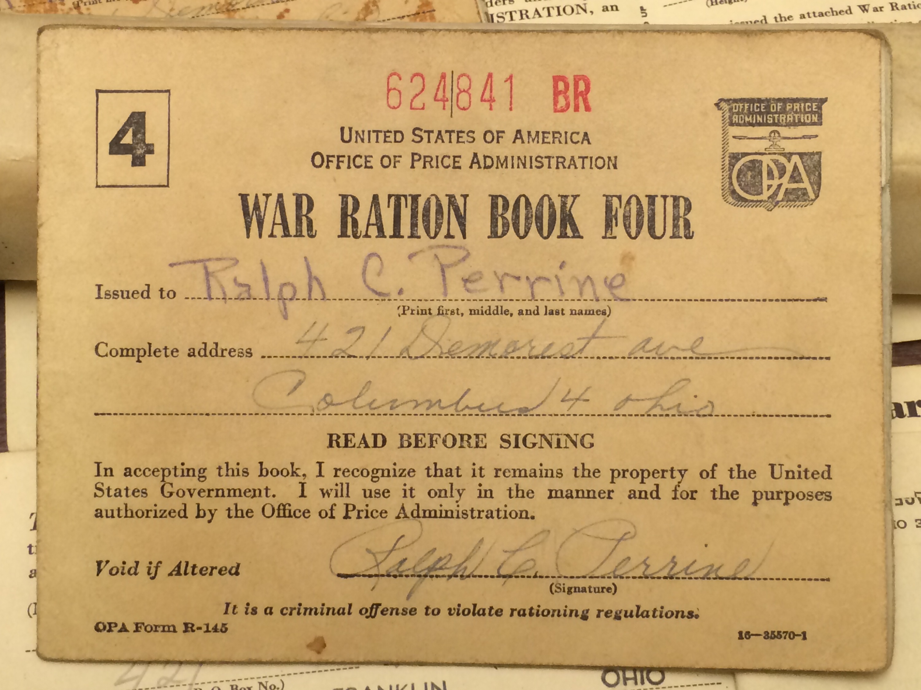 World War II Ration Stamps