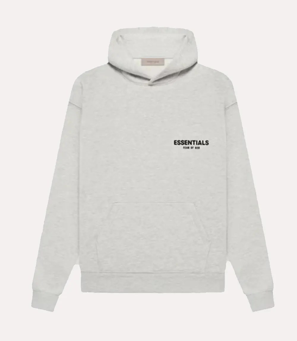 Grey Essentials Hoodie Fear of God Grey Essentials Hoodie