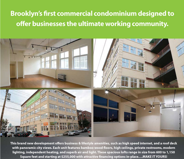 Greenpoint Brooklyn Ralph Trionfo offeres first commercial lofts for sale