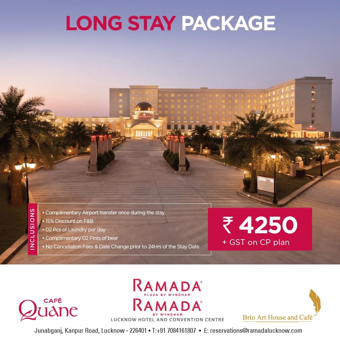 Long Stay Package in Lucknow at Ramada by Wyndham Lucknow Ramada