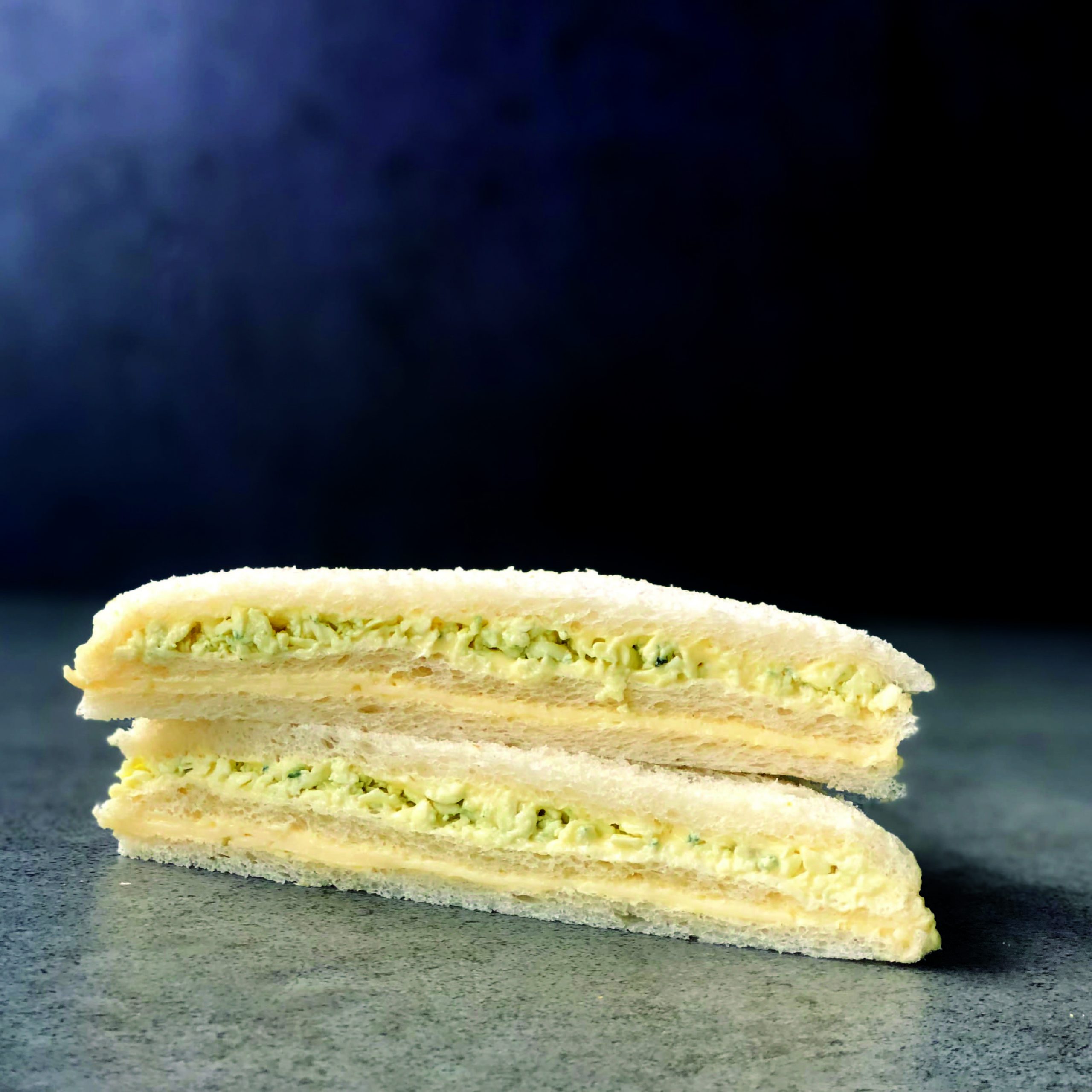 Sándwich de miga Triple Queso y roquefort Ramallo Club Sándwiches de miga y servicio de lunch