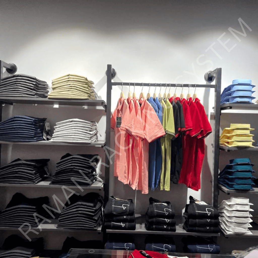 Clothes rack for shop