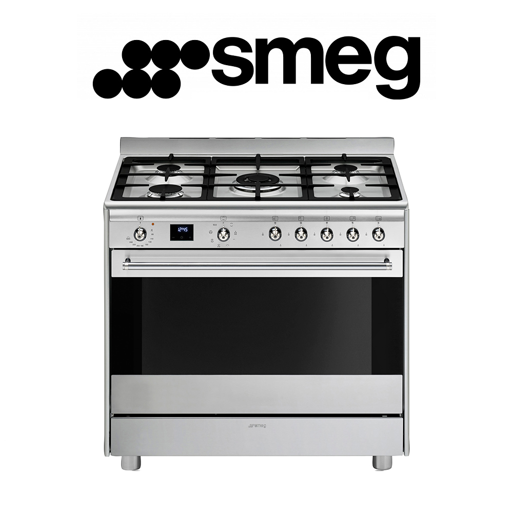 Smeg Cooker with Gas Hob 90x60 cm Classica Aesthetic SSA91MAX2 Rama's