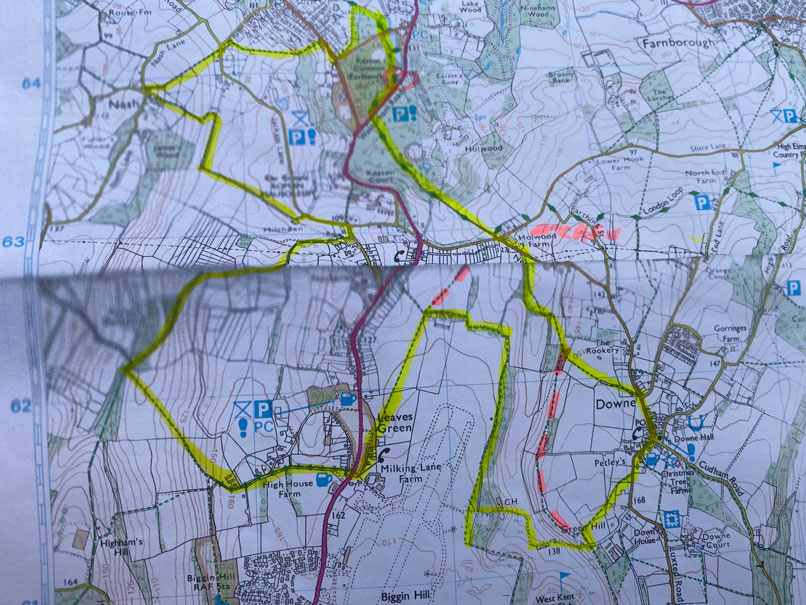 Keston Ponds 1st May Ramblesiders