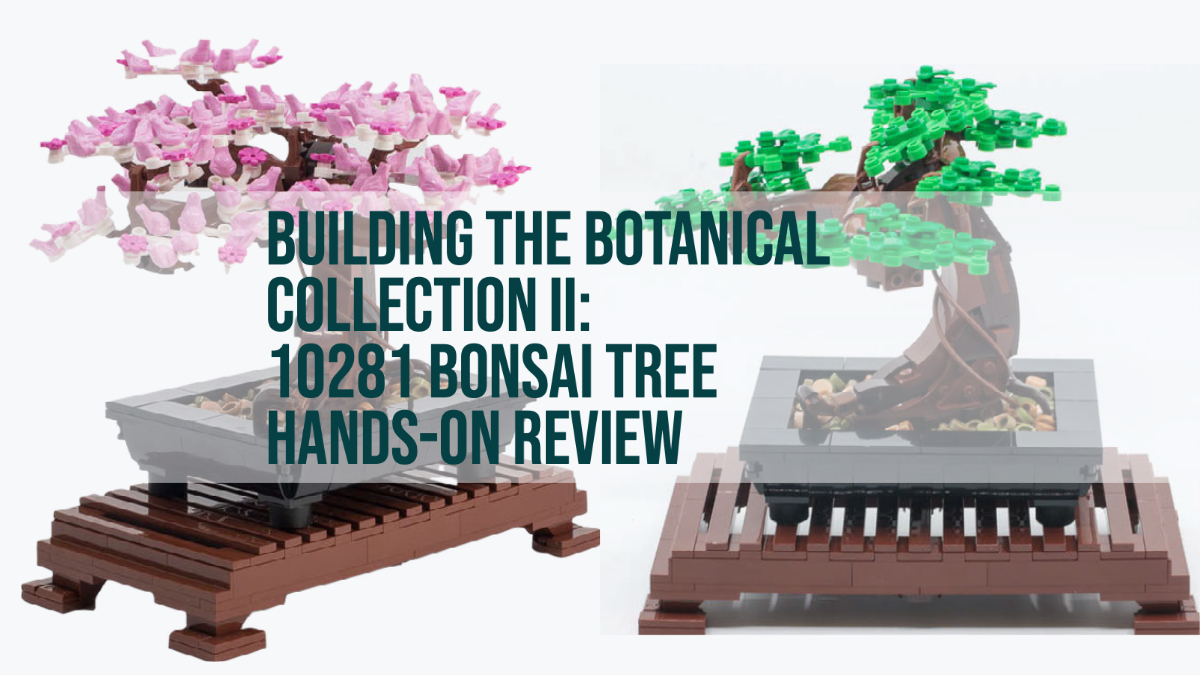 Excellent quality Lego Botanical Set Bouquet 10280 & Bonsai Tree 10281