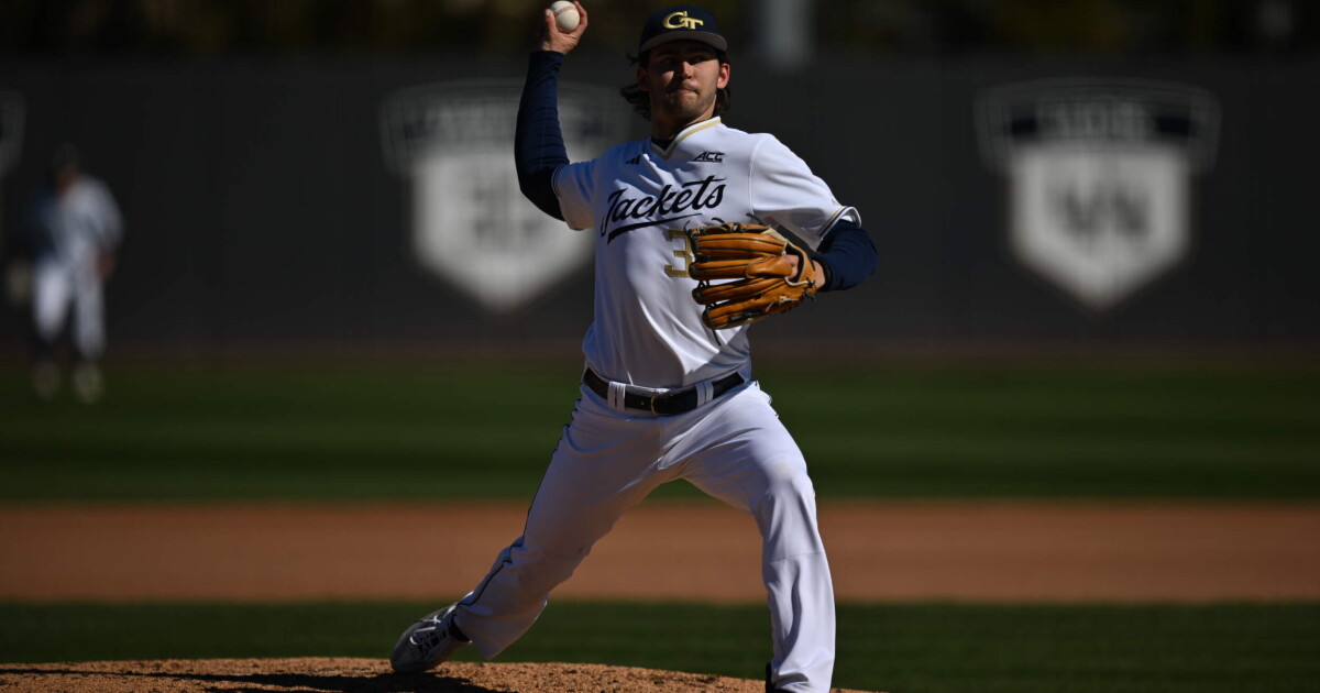 Tech Baseball Dominates Mercer with Ballard's Stellar Pitching