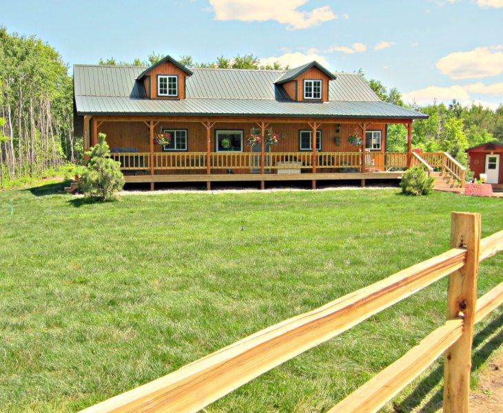Pole Barn House, Post Frame Home Minnesota MN