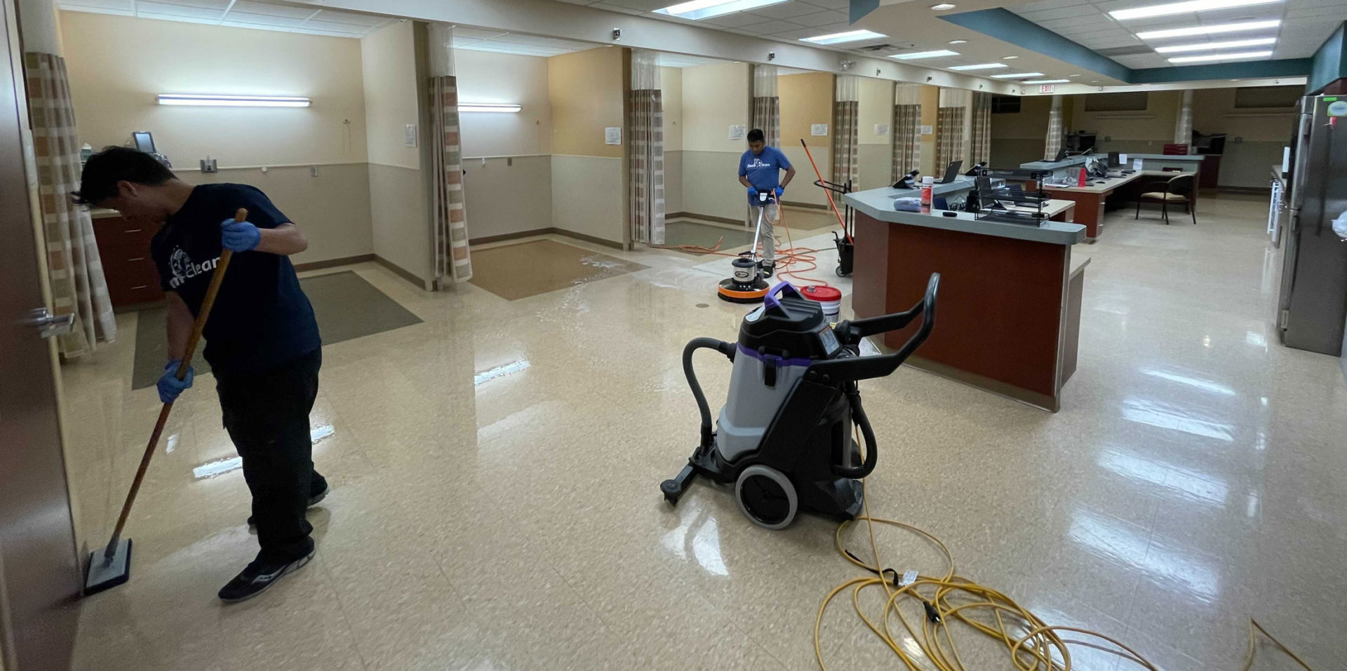 Commercial Floor Cleaning & Refinishing Stripping, Waxing