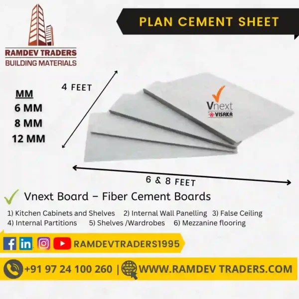 Plain Cement Sheet » RAMDEV TRADERS