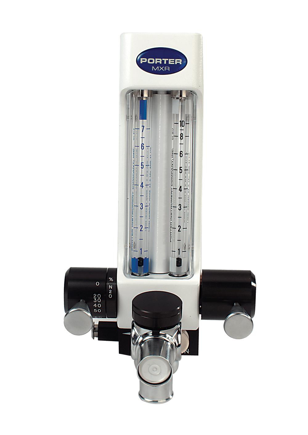 MXR Flowmeter maximum nitrous oxide 70 R A Medical Services Ltd