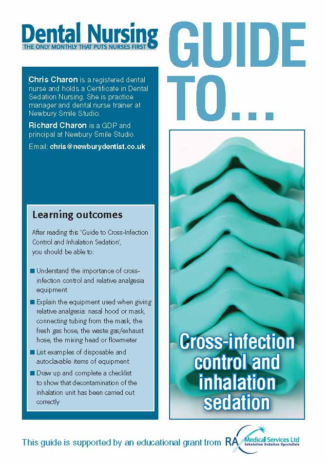 Guide to Crossinfection control and inhalation sedation R A Medical