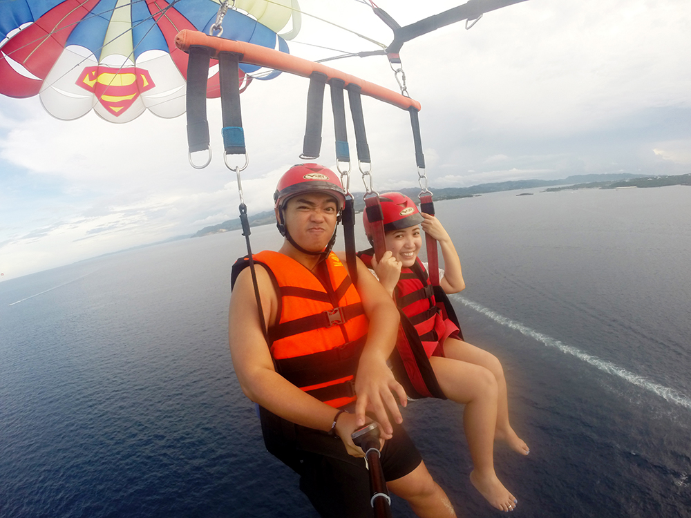 Parasailing in Boracay The Time Travelers