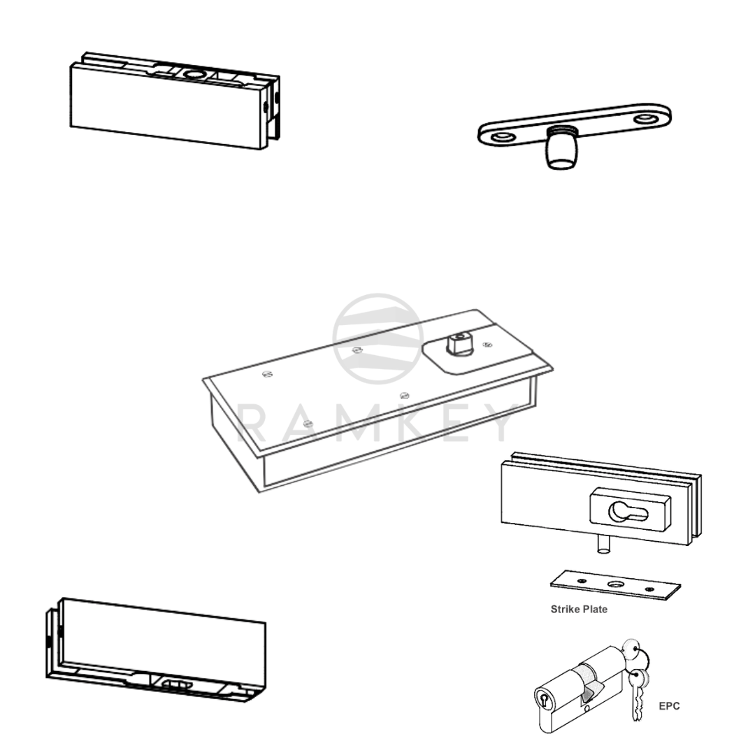 Glass Fittings Ramkey