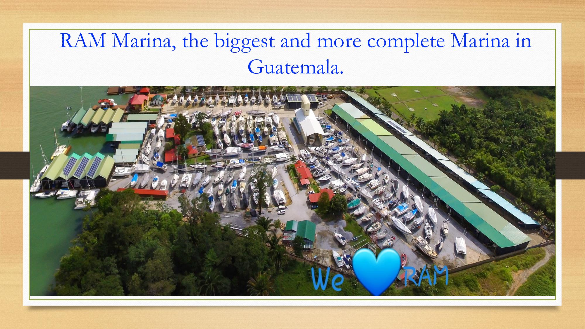 RAM Marina Rio Dulce, Guatemala