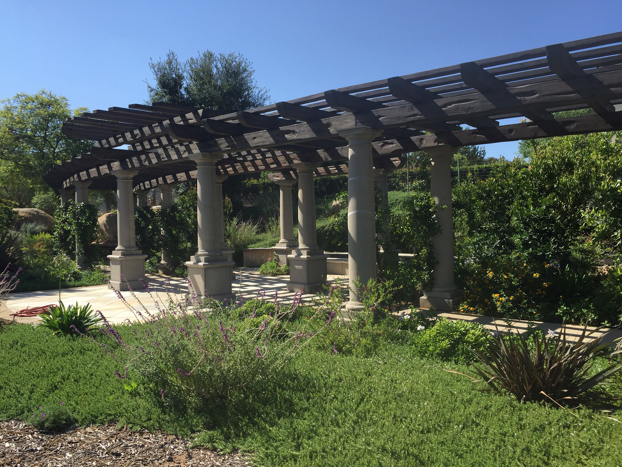 Hardscape and Patio Cover Ramona Landscape