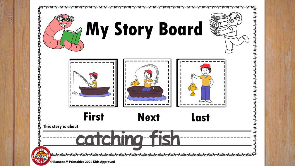 Sequencing stories with picture cards for kids Kids Approved