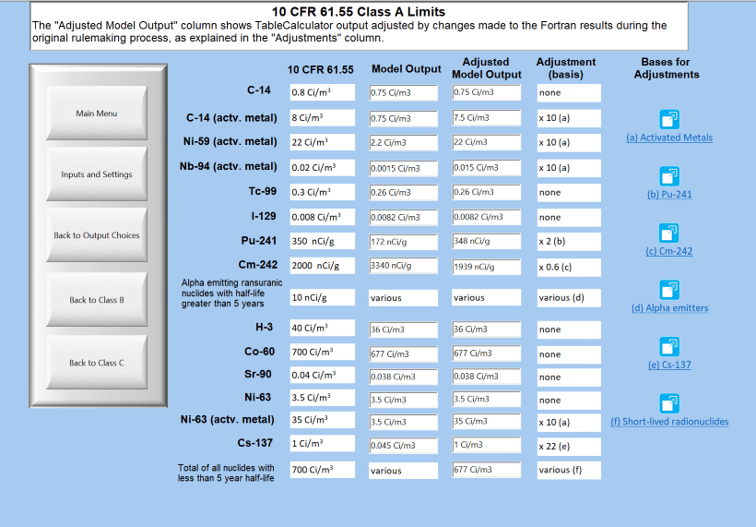 TableCalculator RAMP site