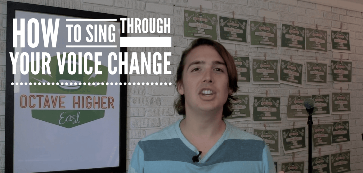 How to Sing Through Your Voice Change Splash Image 2 Ramsey Voice Studio