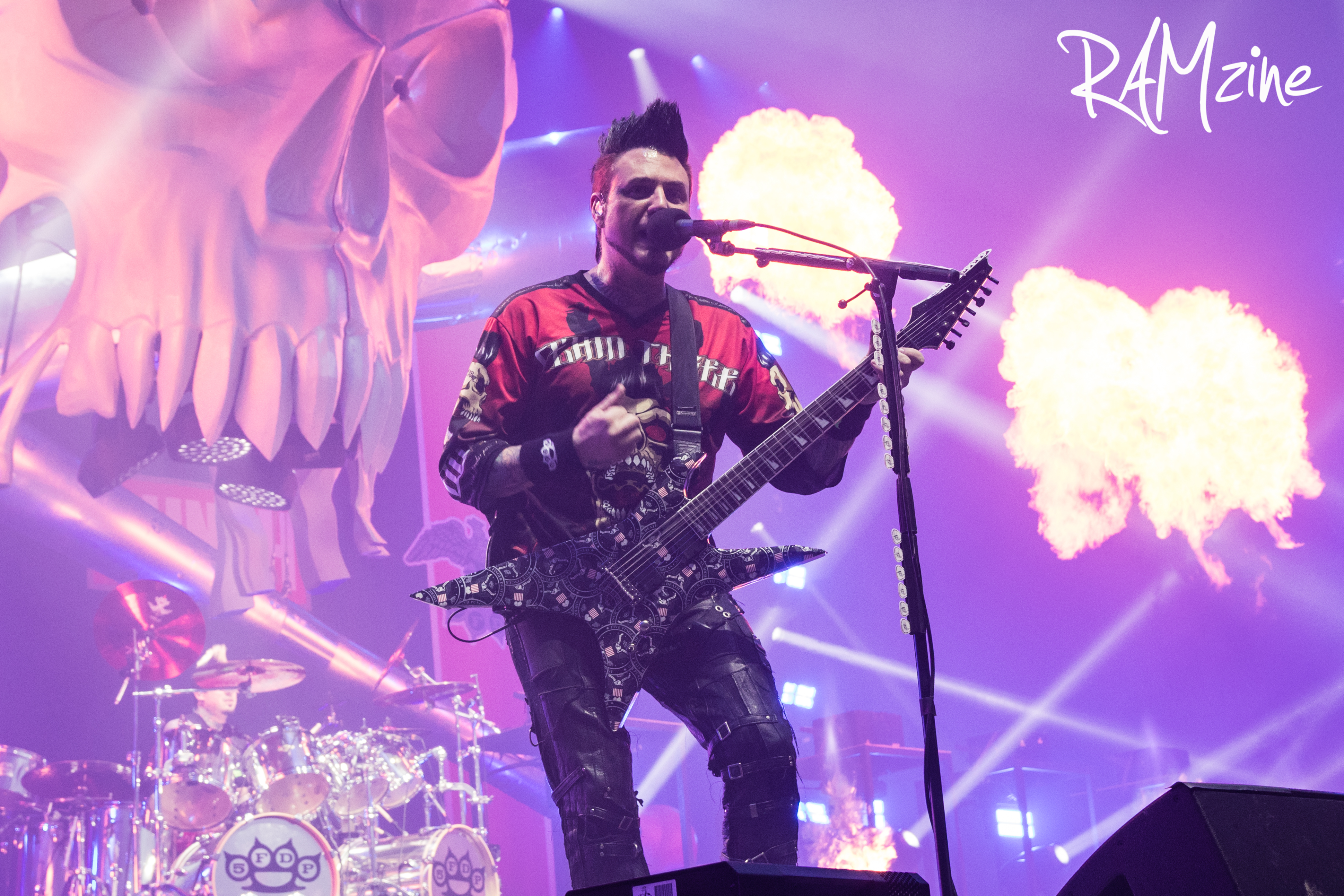 Five Finger Death Punch + In Flames London RAMzine