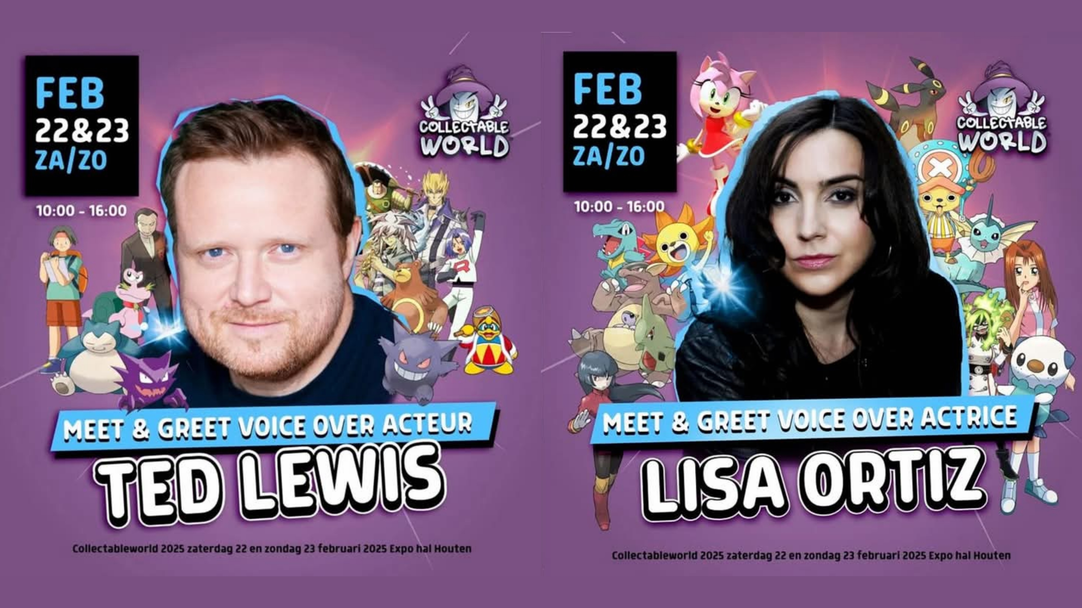 Meeting Legendary Voice Actors Ted Lewis And Lisa Ortiz From Pokmon