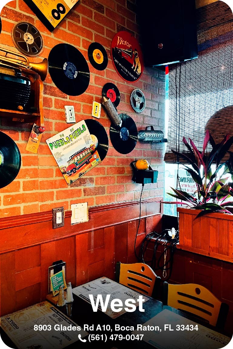 Colombian restaurant near me Latin food Rancheritos de Boca