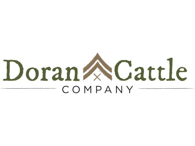 Cattle Company Logo Design Ranch House Designs Doran Cattle Company