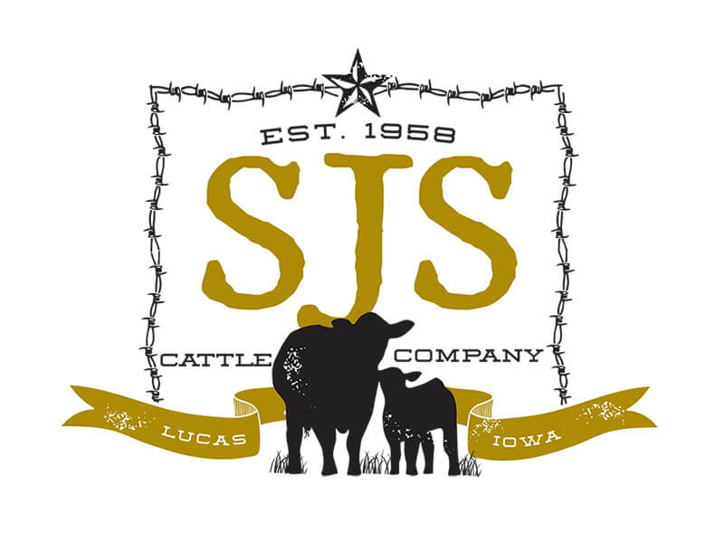 Cattle Company Logo Design Ranch House Designs SJS Cattle Company