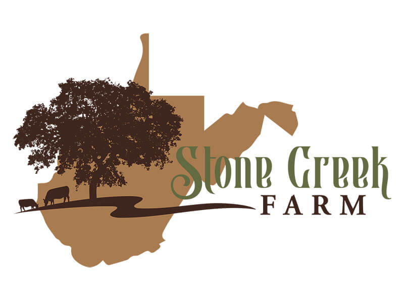 Stone Creek Farm Logo Design Ranch House Designs, Inc.