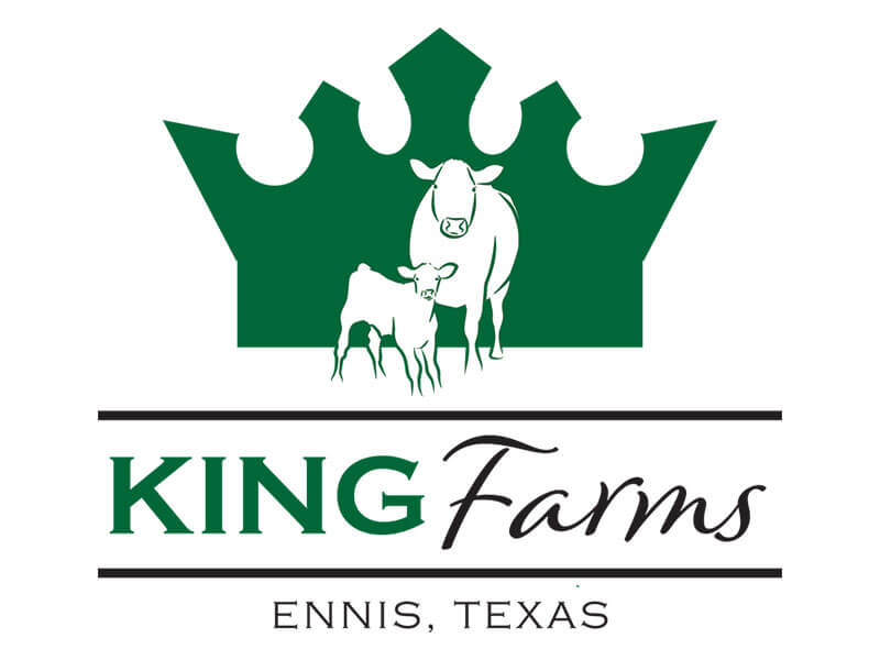 King Farms Logo Design Ranch House Designs, Inc.