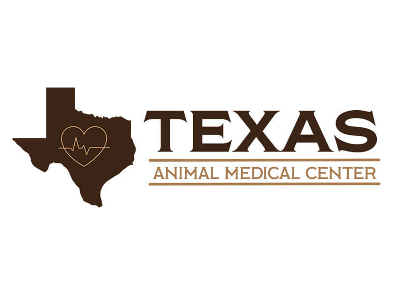 Texas Animal Medical Center Logo Design Ranch House Designs, Inc.