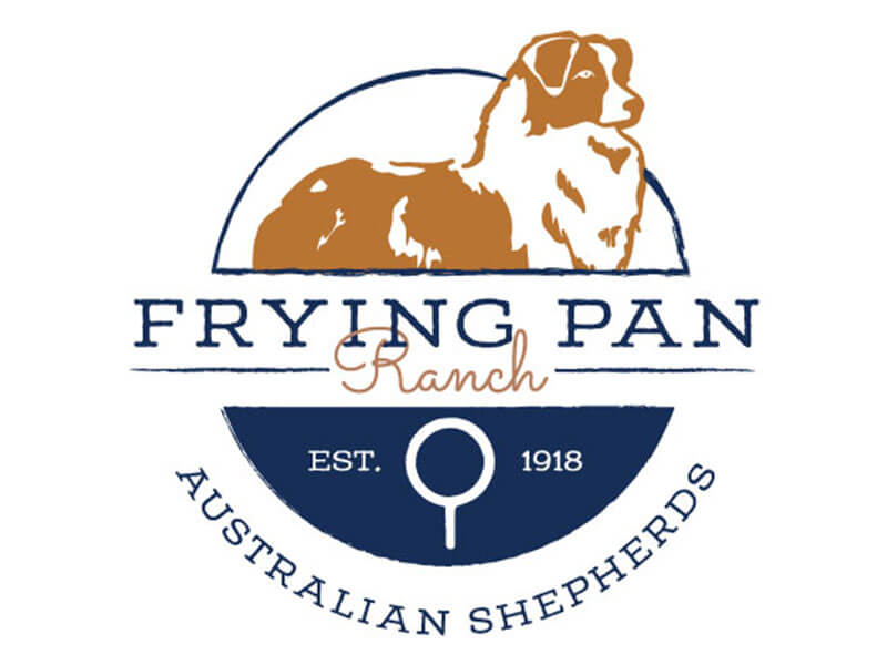 Frying Pan Ranch Australian Shepherds Logo Design Ranch House Designs