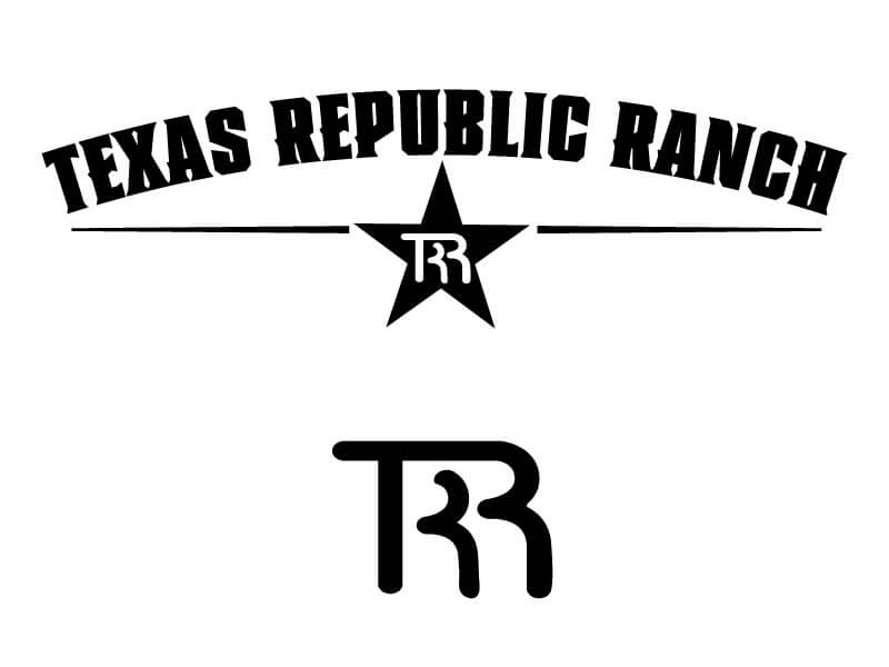 Texas Republic Ranch Logo Design Ranch House Designs, Inc.