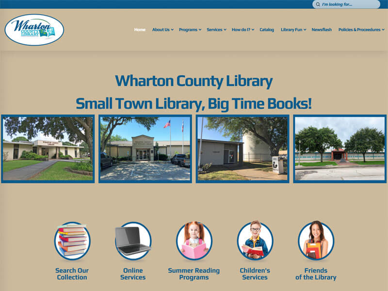 Wharton County Library  Design Ranch House Designs, Inc.