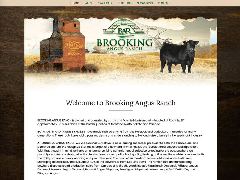 Brooking Angus Ranch  Design Ranch House Designs, Inc.