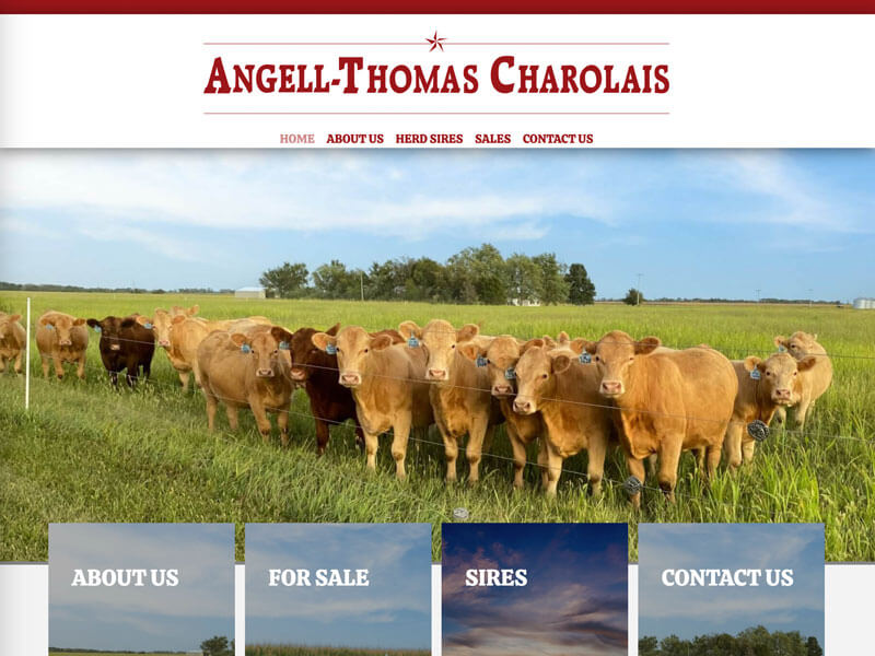 AngellThomas Charolais  Design Ranch House Designs, Inc.