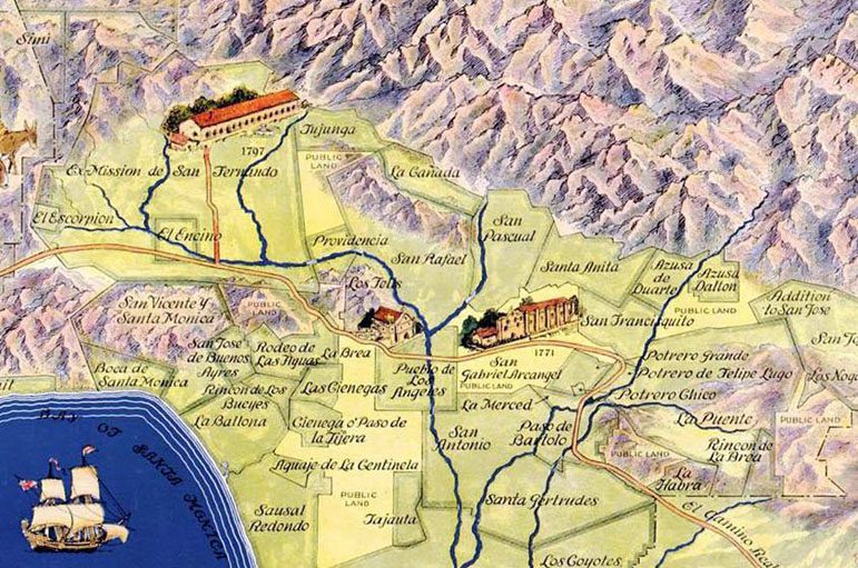 Ranchos Of California Map Aloise Marcella
